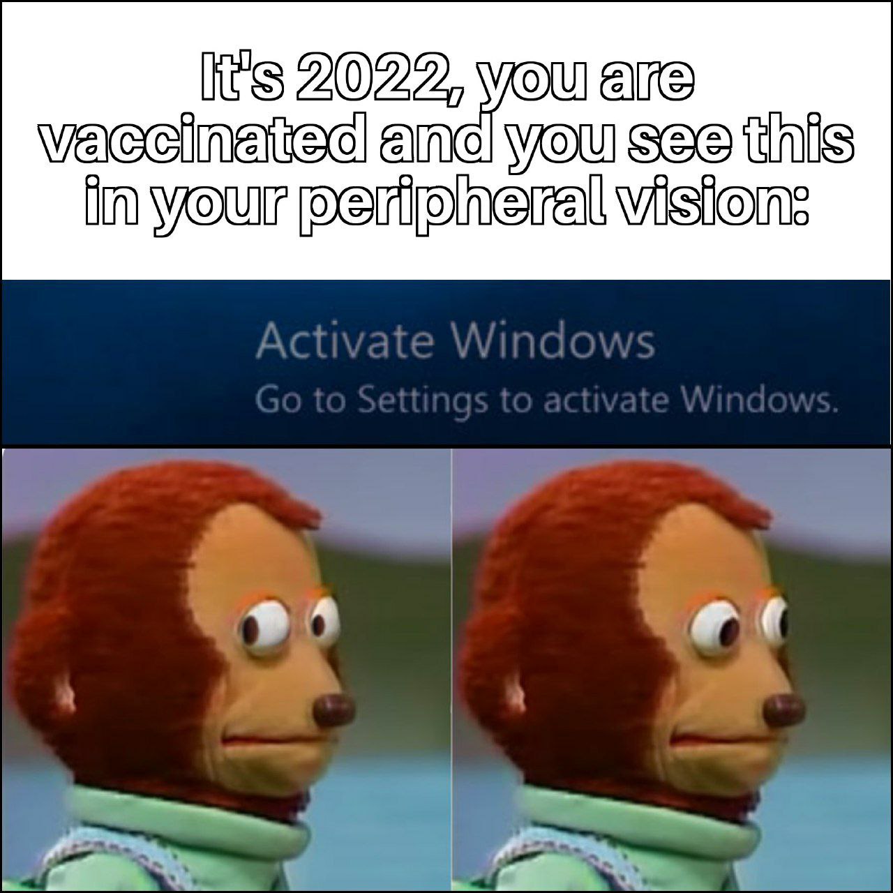 ts 2 2022, you are waccinatec] anc] you see this (in WOU fp par oneral vision: